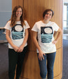Two Women Wearing Ocean Moon Tee Shirt